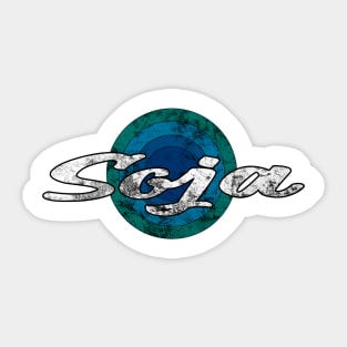 Vintage Soja Sticker